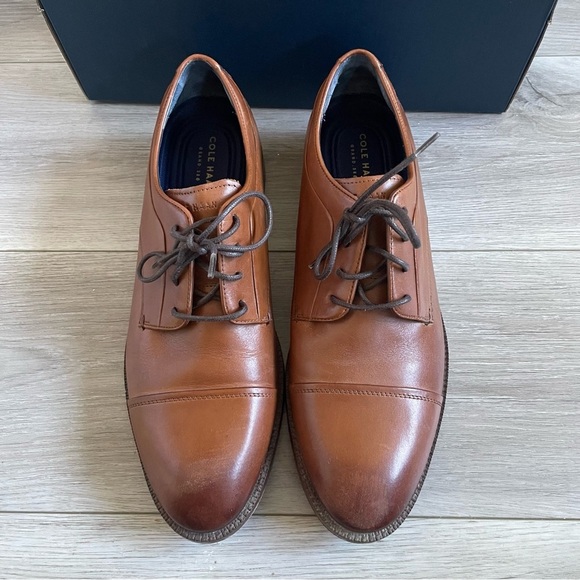 Cole Haan Other - Cole Haan Men's Brown Leather Shoes Grand 360 Size 9